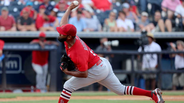 St. Louis Cardinals right-hander Wilking Rodríguez